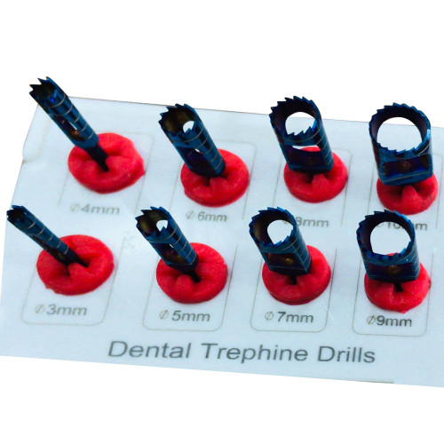 Dental Trephine Drills Set 8'li